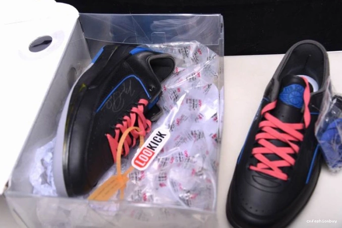 DJ4375-004 Black 2 Retro Jordan Blue SP Off-White Low 1113